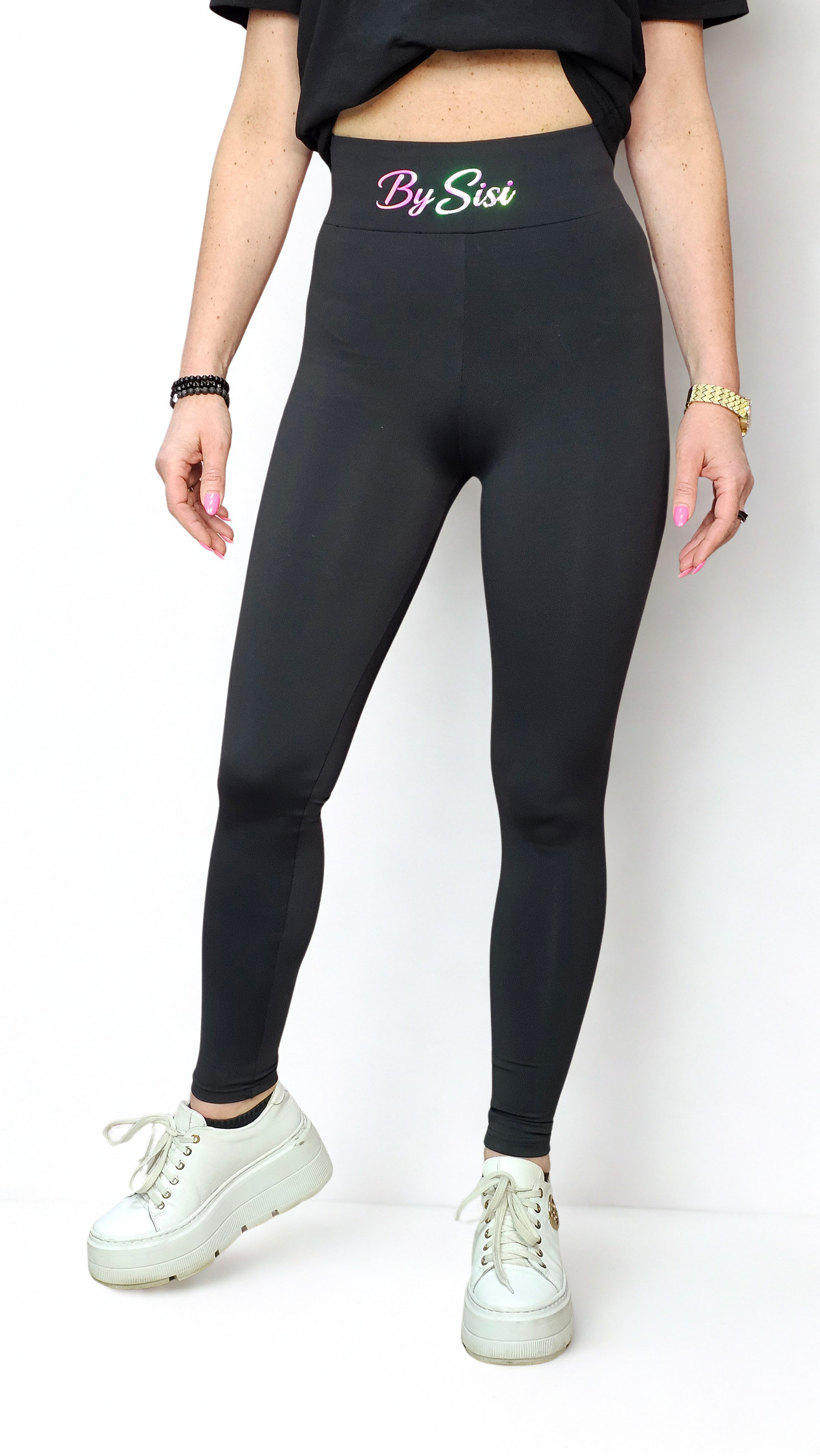 Legginsy holo bysisi czarne - obrazek 7