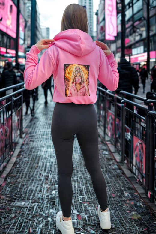 Bluza barbie róż