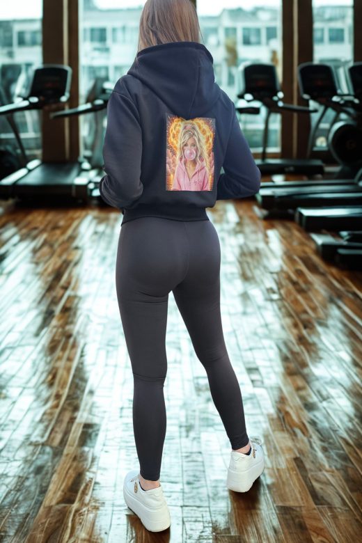 Bluza barbie czarna